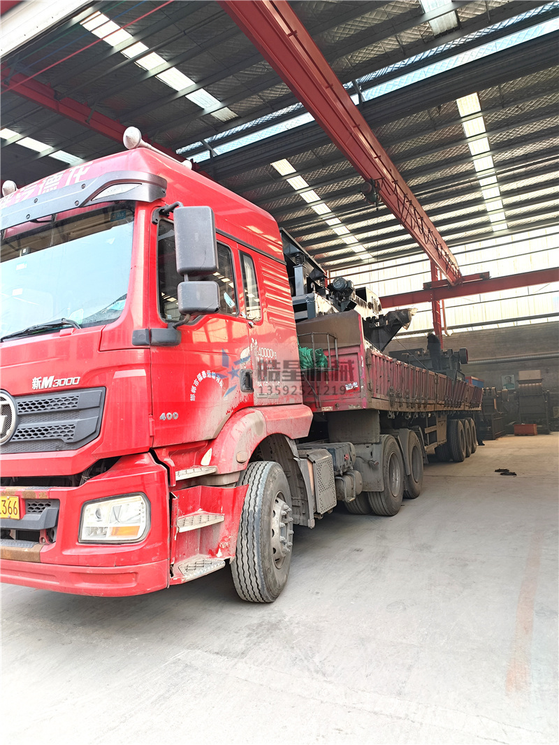 1300 Metal Crusher Scrap Aluminum Crusher Sent to Hebei